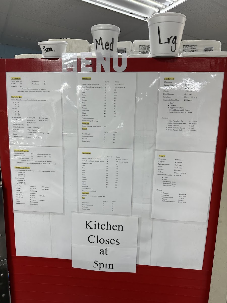 Gonzalez Grocery Menu - Image 4