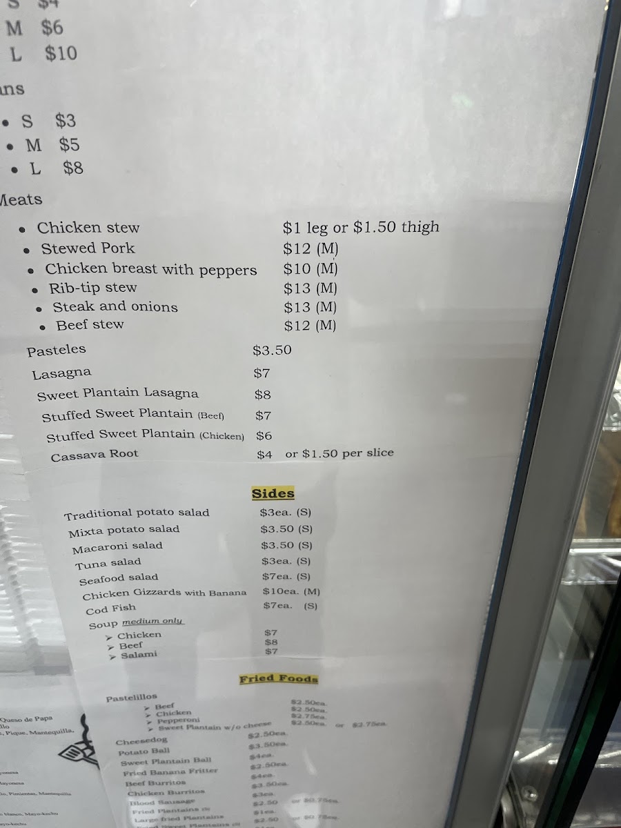 Gonzalez Grocery Menu - Image 5
